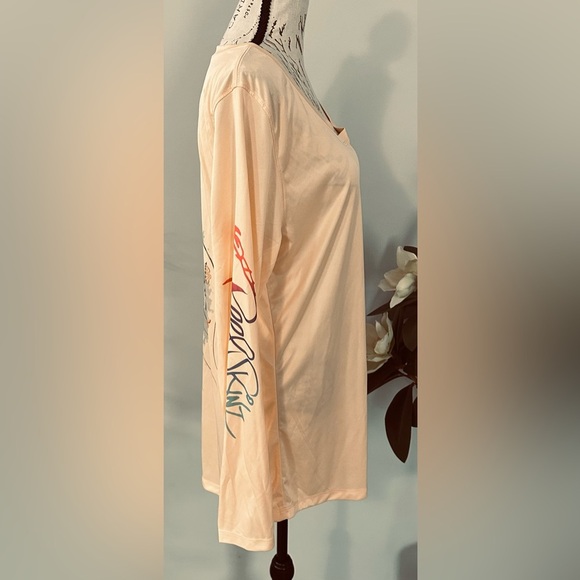 Cream Long Sleeve Tunic with Relaxed Fit 💛 - Picture 4 of 11